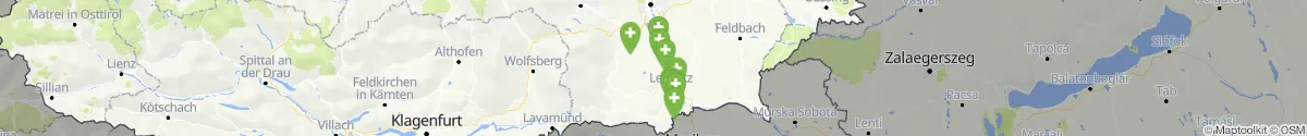 Map view for Pharmacies emergency services nearby Sankt Nikolai im Sausal (Leibnitz, Steiermark)